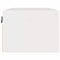 vidaXL Wall-mounted Bedside Table 2 pcs White 50 x 32.5 x 24 cm