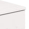 vidaXL Wall-mounted Bedside Table with Drawer Wall-mounted White 37 x 35 x 18.5 cm
