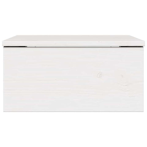 vidaXL Wall-mounted Bedside Table with Drawer Wall-mounted White 37 x 35 x 18.5 cm