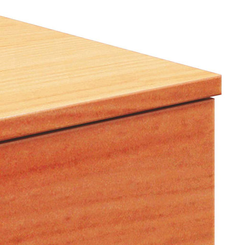 vidaXL Wall-mounted Bedside Table 2 pcs Wax brown 37 x 35 x 18.5 cm
