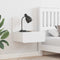 vidaXL Wall-mounted Bedside Table with Drawer Wall-mounted White 44 x 32.5 x 40 cm