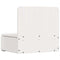 vidaXL Wall-mounted Bedside Table with Drawer Wall-mounted White 44 x 32.5 x 40 cm