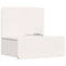 vidaXL Wall-mounted Bedside Table with Drawer Wall-mounted White 44 x 32.5 x 40 cm