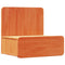 vidaXL Wall-mounted Bedside Table Wax brown 44 x 32.5 x 40 cm