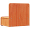 vidaXL Wall-mounted Bedside Table Wax brown 44 x 32.5 x 40 cm