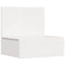 vidaXL Wall-mounted Bedside Table 2 pcs White 42 x 32.5 x 40 cm