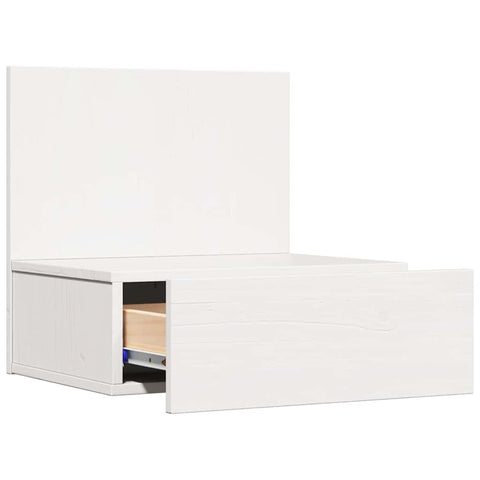 vidaXL Wall-mounted Bedside Table 2 pcs White 42 x 32.5 x 40 cm