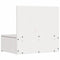 vidaXL Wall-mounted Bedside Table 2 pcs White 42 x 32.5 x 40 cm