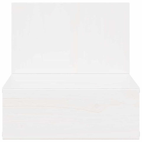 vidaXL Wall-mounted Bedside Table 2 pcs White 42 x 32.5 x 40 cm