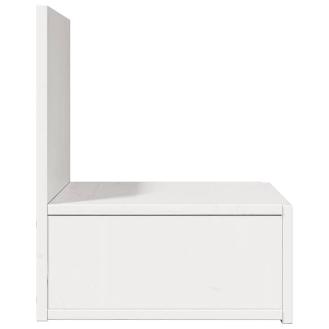 vidaXL Wall-mounted Bedside Table 2 pcs White 42 x 32.5 x 40 cm