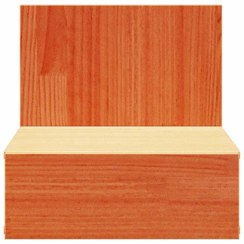 vidaXL Wall-mounted Bedside Table 2 pcs Wax brown 42 x 32.5 x 40 cm