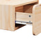vidaXL Wall-mounted Bedside Table with Drawer Wall-mounted Brown 39 x 34 x 16.5 cm
