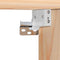 vidaXL Wall-mounted Bedside Table with Drawer Wall-mounted Brown 39 x 34 x 16.5 cm