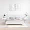 vidaXL Wall-mounted Bedside Table 2 pcs White 39 x 34 x 16.5 cm