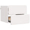 vidaXL Bedside Table 2 pcs White 39 x 34 x 33 cm Solid pinewood