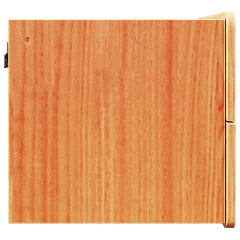 vidaXL Bedside Table Wax brown 39 x 34 x 33 cm Solid pinewood