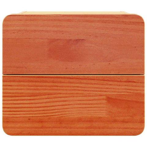 vidaXL Bedside Table 2 pcs Brown 39 x 34 x 33 cm Solid pinewood