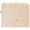 vidaXL Bedside Table Brown 38 x 36 x 29.5 cm Solid pine wood