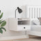 vidaXL Bedside Tables 2 pcs White 38 x 36 x 29.5 cm Solid pine wood