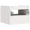 vidaXL Bedside Tables 2 pcs White 38 x 36 x 29.5 cm Solid pine wood