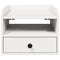 vidaXL Bedside Tables 2 pcs White 38 x 36 x 29.5 cm Solid pine wood