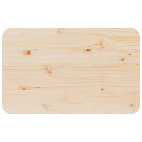 vidaXL Coffee Table Natural 80 x 50 x 31 cm Solid pine wood
