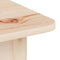 vidaXL Coffee Table Natural Solid pine wood