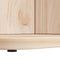 vidaXL Coffee Table Natural Solid pine wood
