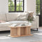 vidaXL Coffee Table Natural Solid pine wood