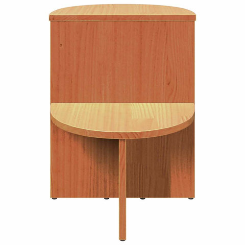 vidaXL Side Table Wax brown 50 x 40 x 50 cm Solid pine wood