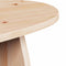 vidaXL Coffee Table Natural 80 x 40 x 35 cm Solid pine wood