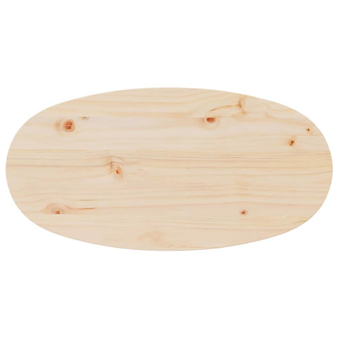 vidaXL Coffee Table Natural 80 x 40 x 35 cm Solid pine wood