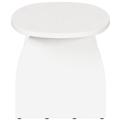 vidaXL Coffee Table White Solid Pine Wood