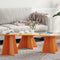 vidaXL Coffee Table 3 pcs Wax brown Solid pine wood