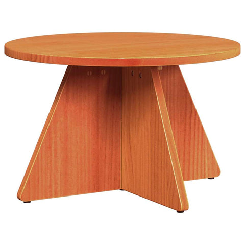 vidaXL Coffee Table 3 pcs Wax brown Solid pine wood