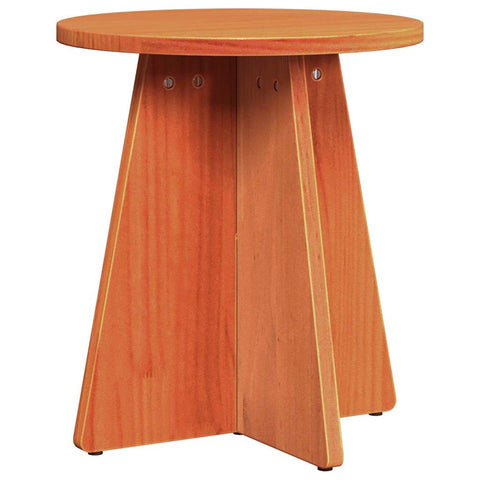 vidaXL Coffee Table 3 pcs Wax brown Solid pine wood