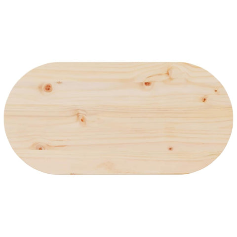 vidaXL Coffee Table Natural 80 x 39.5 x 35 cm Solid pine wood