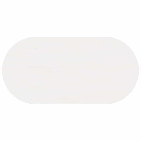 vidaXL Coffee Table White 80 x 39.5 x 35 cm Solid pine wood