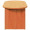 vidaXL Coffee Table Wax brown 80 x 39.5 x 35 cm Solid pine wood