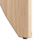 vidaXL Coffee Table 2 pcs Natural 41.5 x 41.5 x 44 cm Solid pine wood