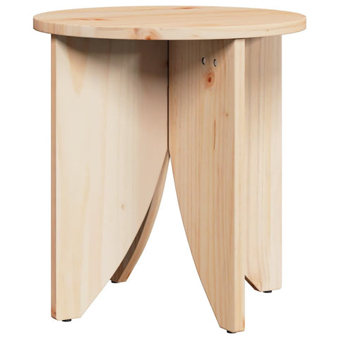 vidaXL Coffee Table 2 pcs Natural 41.5 x 41.5 x 44 cm Solid pine wood