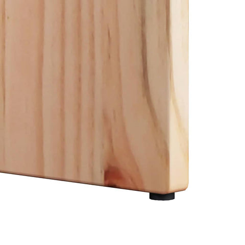vidaXL Coffee Table 2 pcs Natural Solid pine wood