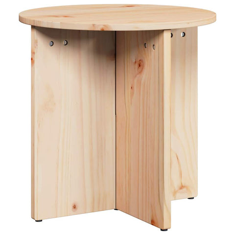 vidaXL Coffee Table 2 pcs Natural Solid pine wood