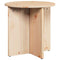 vidaXL Coffee Table 2 pcs Natural Solid pine wood