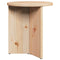 vidaXL Coffee Table Set 2 pcs Natural Solid pine wood
