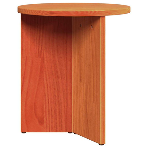 vidaXL Coffee Table Set 2 pcs Wax brown Solid pine wood