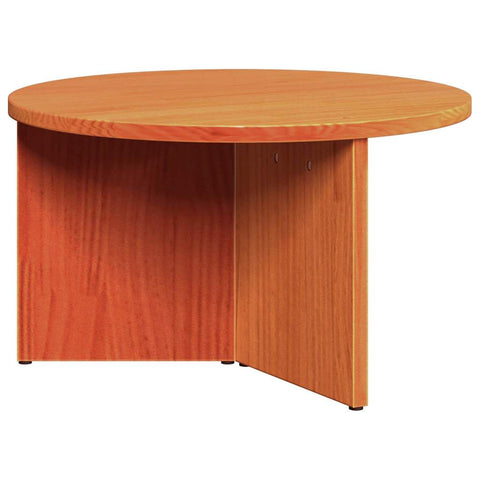 vidaXL Coffee Table Set 2 pcs Wax brown Solid pine wood