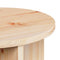 vidaXL Coffee Table Set 2 pcs Natural Solid pine wood