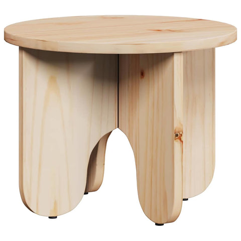 vidaXL Coffee Table Set 2 pcs Natural Solid pine wood