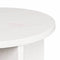 vidaXL Coffee Table Set 2 pcs White Solid pine wood